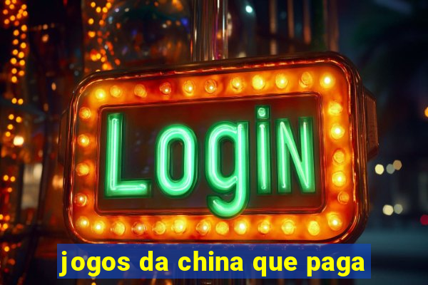 jogos da china que paga